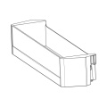Refrigerator Door Shelf Upper - 140076972086 Balconnet Complete Neutral 738 4 [Electrolux Aeg]